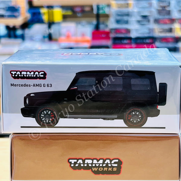 TARMAC WORKS 1/64 Mercedes-AMG G63 Matt Black SPECIAL EDITION FOR 7-ELEVEN TAIWAN T64-040-MB