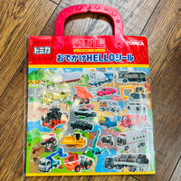 Tomica Hello Stickers Set with paper map 4550433040587