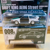 HOBBY JAPAN JDM64 1/64 Toyota Sprinter Trueno Drift King AE86 Street Carbon Door - Test (Hong Kong Toycar Salon 2025 Exclusive Edition) HJDM008A-1V