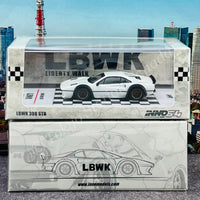 INNO64 1/64 LBWK 308 GTB White IN64-LBWK308-WHI