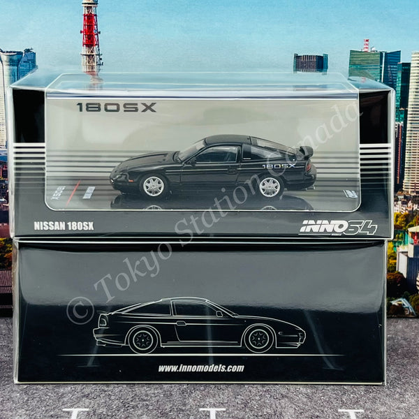 INNO64 1/64 NISSAN 180SX Black IN64-180SX-BLA