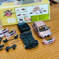 BM Creations 1/64 Toyota 1998 Yaris / Echo / Vitz 5 doors PINK LHD 64B0376