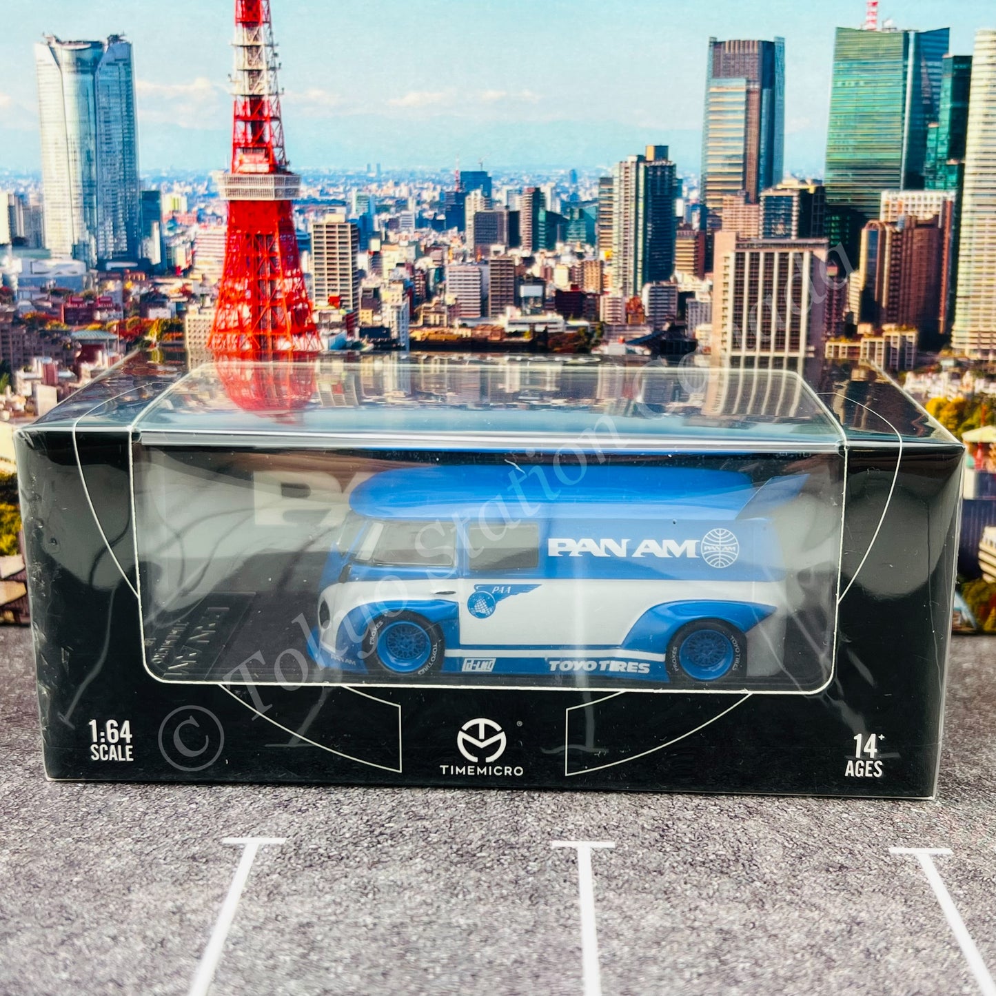 TIME MICRO 1/64 T1 Van PAN AM TM642914