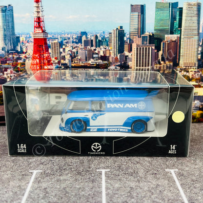 TIME MICRO 1/64 T1 Van PAN AM with Figurine TM642914-1