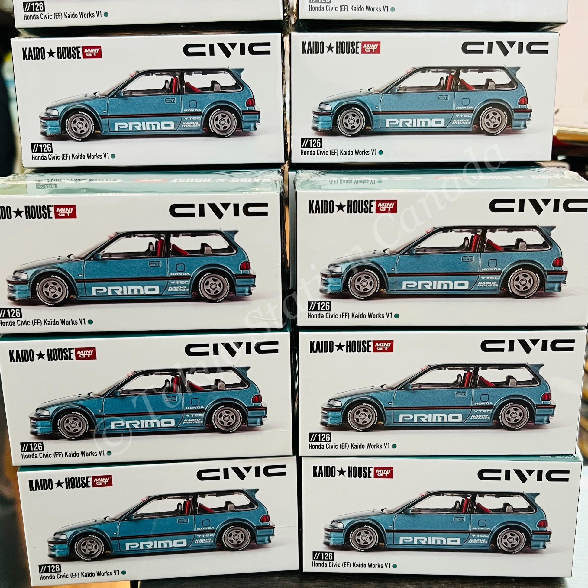 MINI GT x Kaido House 1/64 HONDA CIVIC (EF) KAIDO WORKS V1 KHMG126 MINI GT x Kaido House 1/64 HONDA CIVIC (EF) KAIDO WORKS V1 KHMG126