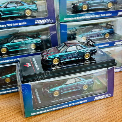 INNO64 1/64 NISSAN SKYLINE GT-R R34 GT-T HKIMX22 Event Model