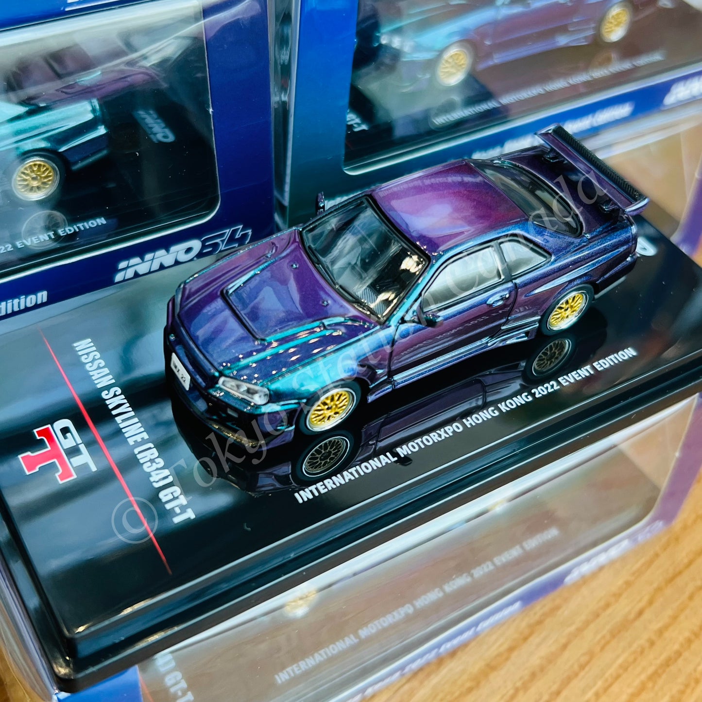 INNO64 1/64 NISSAN SKYLINE GT-R R34 GT-T HKIMX22 Event Model