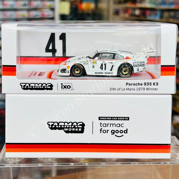 TARMAC WORKS HOBBY64 1/64 Porsche 935 K3 24h of Le Mans 1979 - Winner K. Ludwig / D. Whittington / B. Whittington T64-079-79LM41