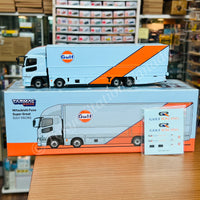 TARMAC WORKS TRUCK64 1/64 Mitsubishi Fuso Super Great GULF Racing T64T-TL001-GULF