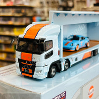 TARMAC WORKS TRUCK64 1/64 Mitsubishi Fuso Super Great GULF Racing T64T-TL001-GULF