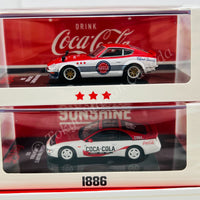INNO64 x TINY 1/64 NISSAN FAIRLADY Z "Coca-Cola" Box Set COKE059