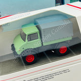 Schuco 1/64 Unimog U406 Reseda Green with Red Rims 452037900