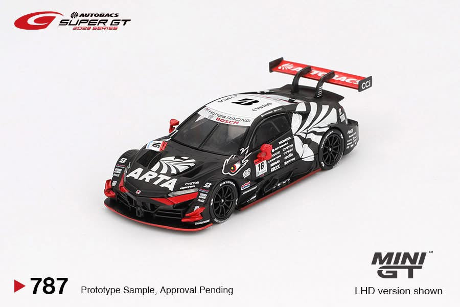 MINI GT 1/64 Japan Exclusive Honda NSX-GT “Type S” GT500 #16 “ARTA MUGEN NSX-GT ” ARTA 2023 SUPER GT Series MGT00787-BL