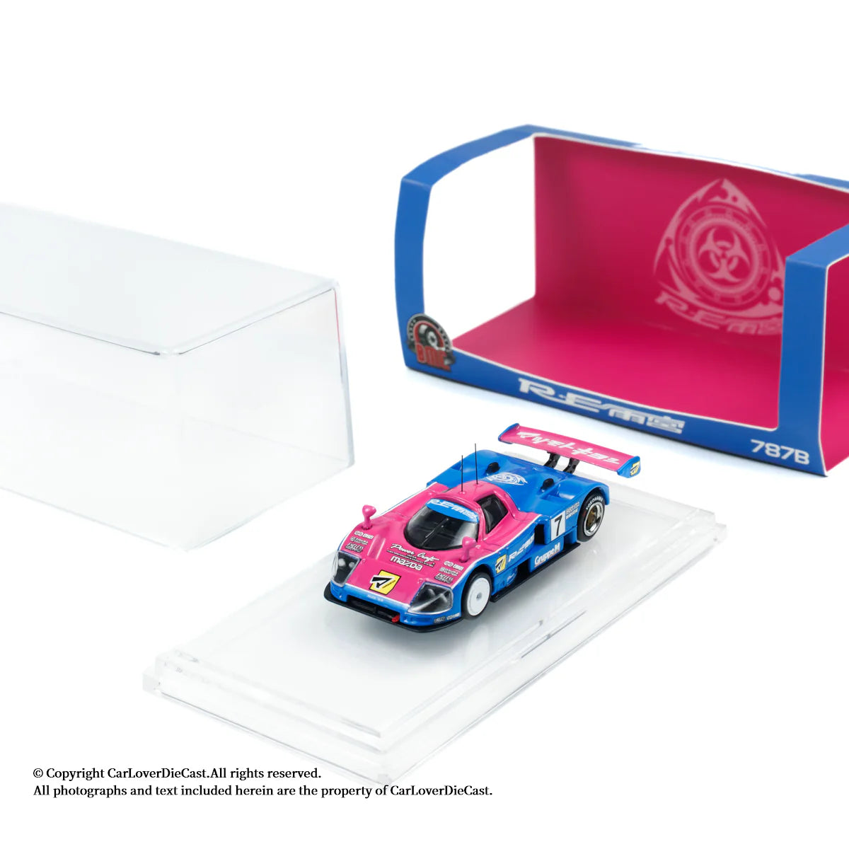 BM Creations x CLDC Exclusive 787B x RE AMEMIYA Diecast Car Model (With Book) BMC-787B-RE-BOOK-ENG