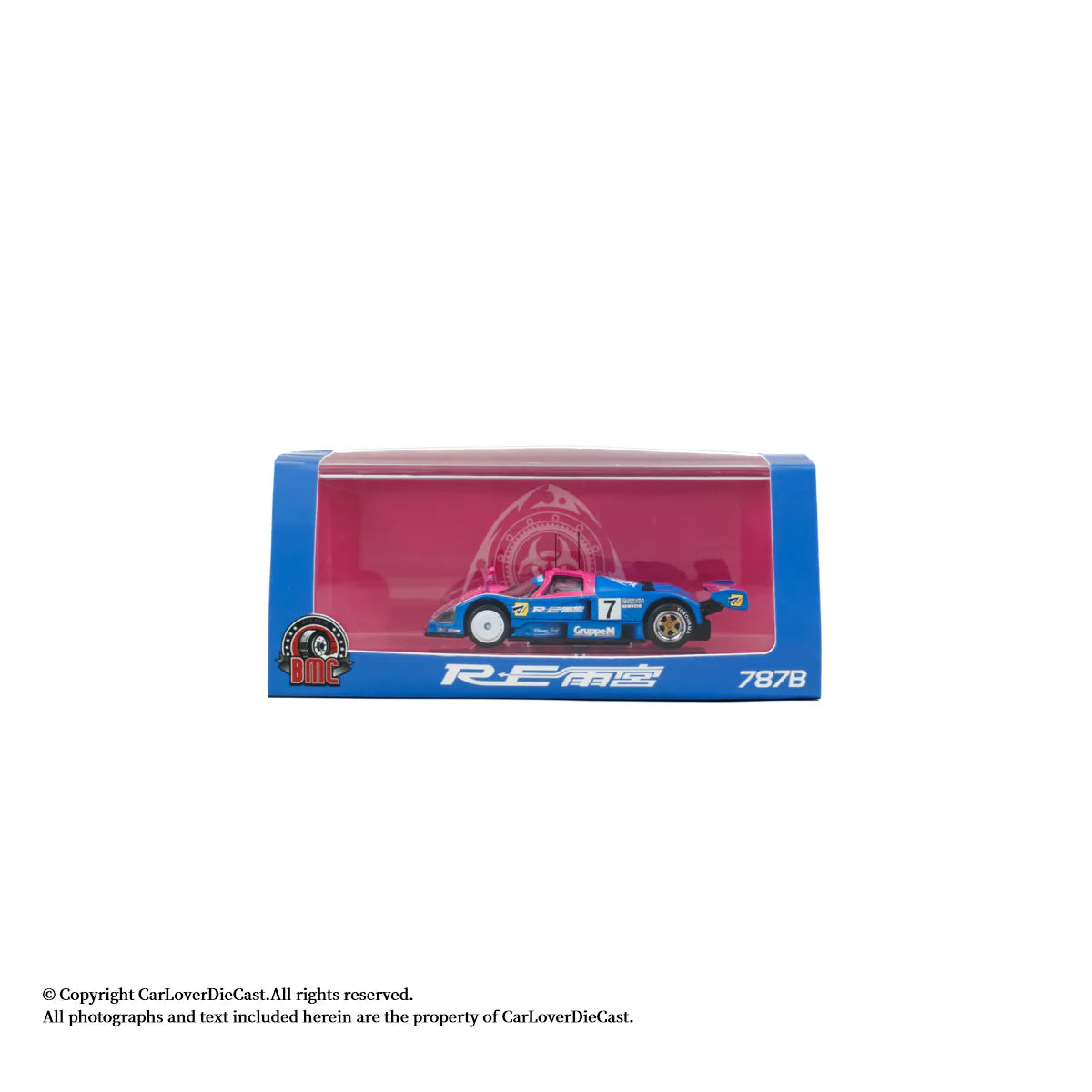 BM Creations x CLDC Exclusive 787B x RE AMEMIYA Diecast Car Model (With Book) BMC-787B-RE-BOOK-ENG