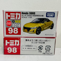 TOMICA 98 Honda S660 "FIRST EDITION"