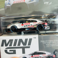 MINI GT 1/64 Nissan GT-R Nismo GT500 #3 NDDP Racing with B-Max 2021 SUPER GT SERIES MGT00635-R