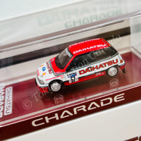 BM Creations 1/64 Daihatsu Charade 1991 Winner of Rallye Monte Carlo 1988 (Class 3)  (TMCS Malaysia 2025 event model) 64B0448