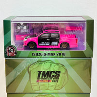 BM Creations 1/64 Isuzu D-MAX 2018 Low Rider PINK (TMCS Malaysia 2025 DINNER event model)