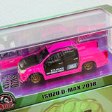 BM Creations 1/64 Isuzu D-MAX 2018 Low Rider PINK (TMCS Malaysia 2025 DINNER event model)