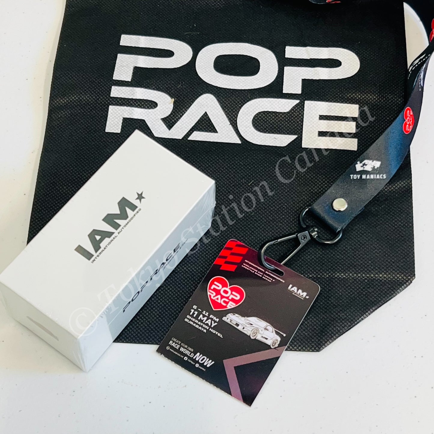 POPRACE 1/64 Mazda RX7 FD RE-AMEMIYA IAM SURABAYA DINNER EDITION PR640318