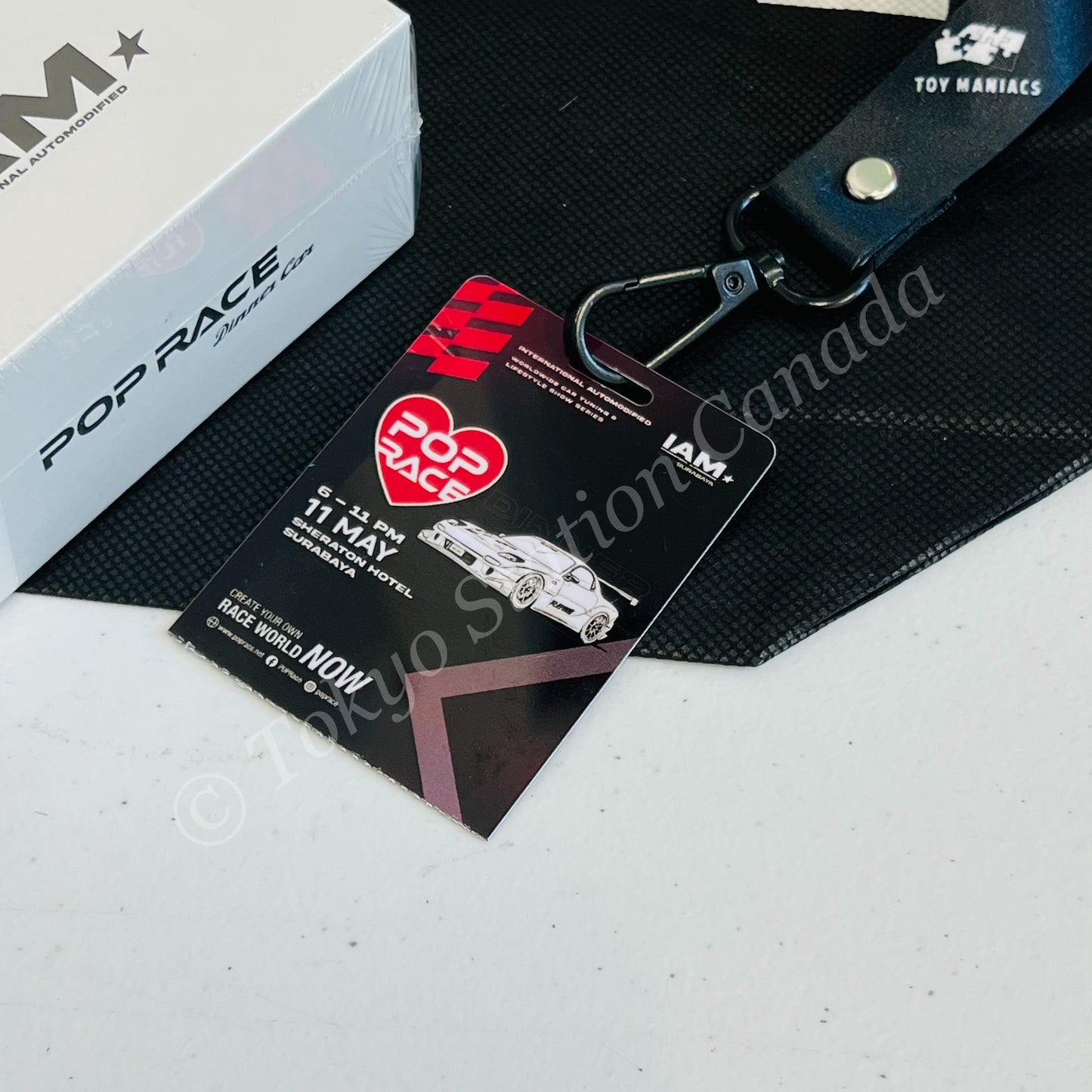 POPRACE 1/64 Mazda RX7 FD RE-AMEMIYA IAM SURABAYA DINNER EDITION PR640318
