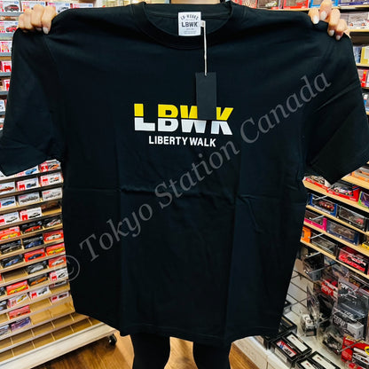 LIBERTY WALK JAPAN LBWK ER3 Tee Black T252-BKXL