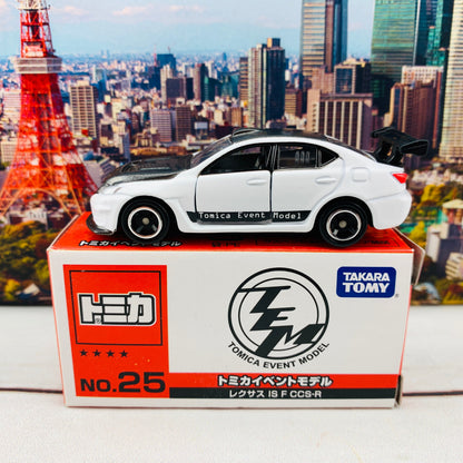 Tomica Event Model No.25 Lexus IS-F CCS-R White
