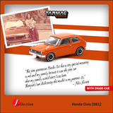 Tarmac Works COLLAB64 1/64 Honda Civic (SB1) Orange JC64-TL006-OR