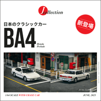 PREORDER TARMAC WORKS x J Collection 1/64 Honda Prelude (BA4) White JC64-TL009-WH (Approx. Release Date :  NOV 2025 subject to manufacturer's final decision)