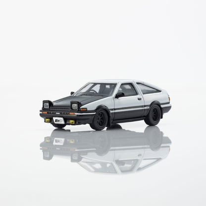 PREORDER KYOSHO 1/64 INITIAL D / TOYOTA SPRINTER TRUENO (AE86) with LED 07133LA (Approx. Release Date: Q1 2027 and subject to the manufacturer's final decision)