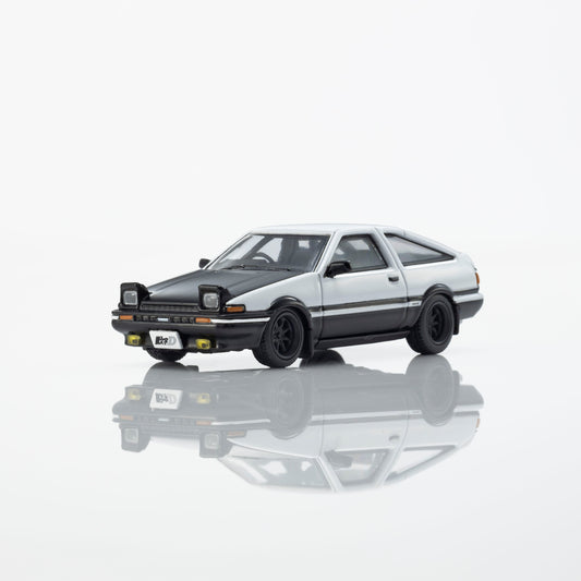 PREORDER KYOSHO 1/64 INITIAL D / TOYOTA SPRINTER TRUENO (AE86) with LED 07133LA (Approx. Release Date: Q1 2027 and subject to the manufacturer's final decision)