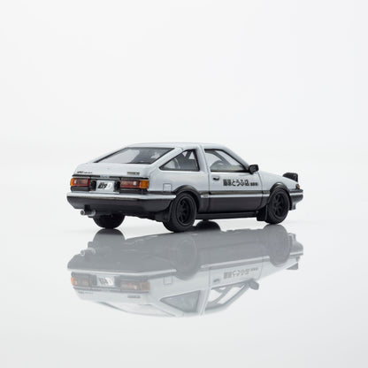 PREORDER KYOSHO 1/64 INITIAL D / TOYOTA SPRINTER TRUENO (AE86) with LED 07133LA (Approx. Release Date: Q1 2027 and subject to the manufacturer's final decision)