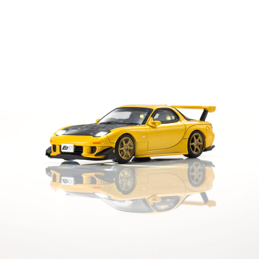 PREORDER KYOSHO 1/64 INITIAL D / MAZDA RX-7 (FD3S) with LED 07133LB (Approx. Release Date: Q1 2027 and subject to the manufacturer's final decision)