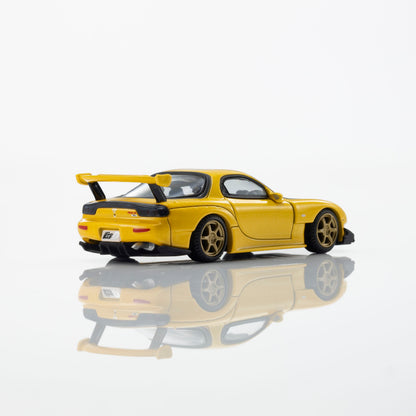 PREORDER KYOSHO 1/64 INITIAL D / MAZDA RX-7 (FD3S) with LED 07133LB (Approx. Release Date: Q1 2027 and subject to the manufacturer's final decision)