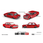 PREORDER MINI GT x Kaido House 1/64 Datsun 510 Street Nismo V3 – Red KHMG229 (Approx. Release Date : Q4 2025 subject to manufacturer's final decision)