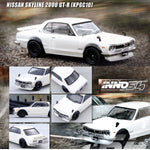PREORDER INNO64 1/64 NISSAN SKYLINE 2000 GT-R (KPGC10) White IN64-KPGC10-WHI (Approx. Release Date : September 2023 subject to the manufacturer's final decision)