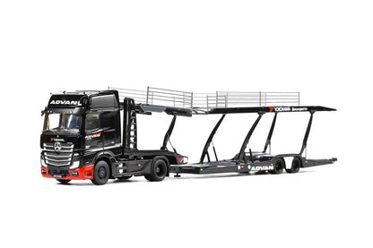 PREORDER GCD 1/64 Mercedes-Benz Actros 2 (LHD) ADVAN KS-069-618 (Approx. Release Date: Q2 2026 and subject to the manufacturer's final decision)