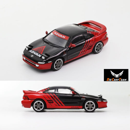 DCT 1/64 TOYOTA MR2 SW20 - ADVAN LL-003-10