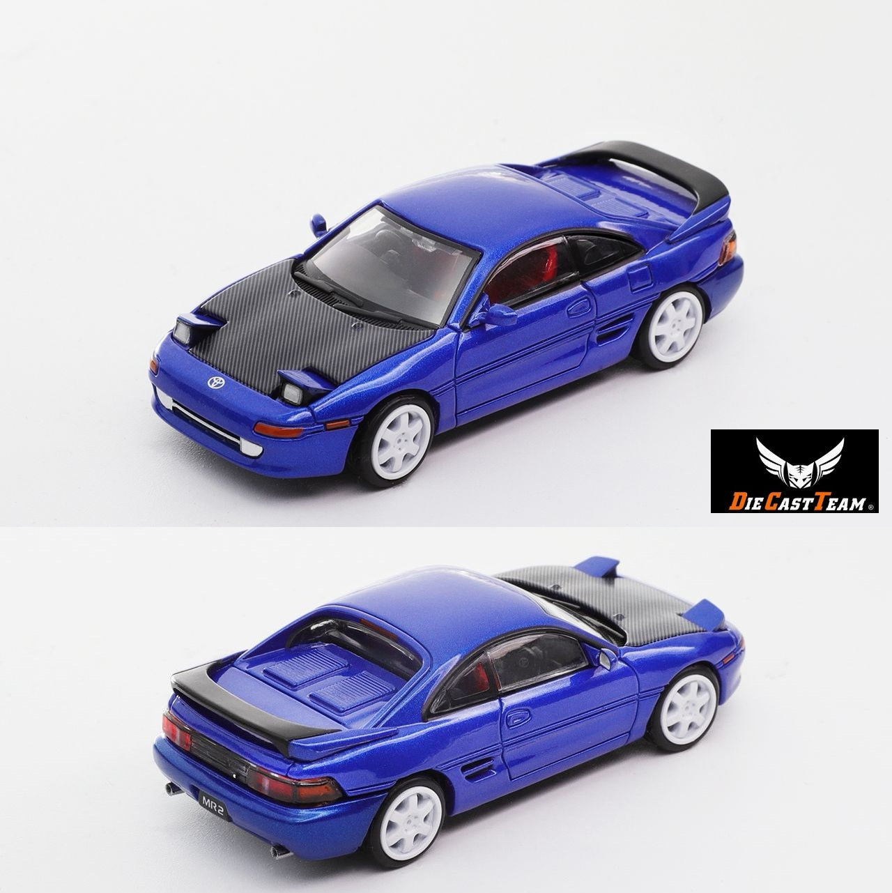 DCT 1/64 TOYOTA MR2 SW20 - Blue LL-003-7