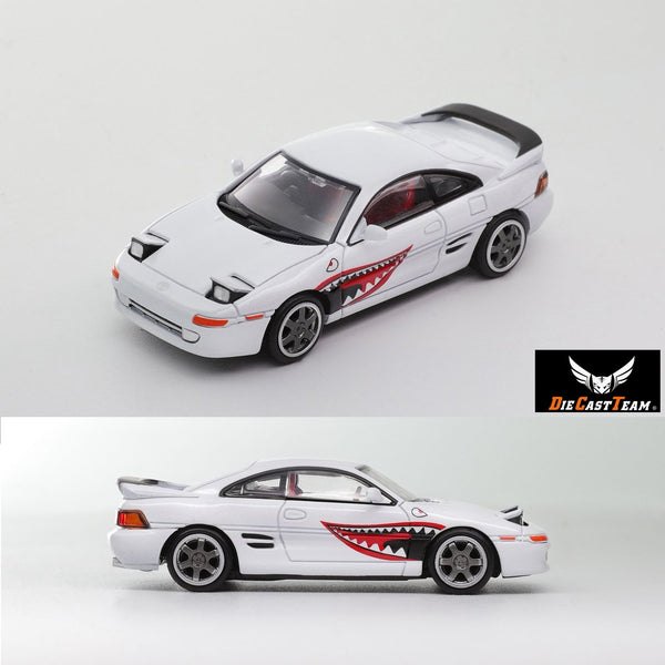 PREORDER DCT 1/64 MR2 SW20 - White LL-003-9 (Approx. Release Date: DEC 2025 and subject to the manufacturer's final decision)