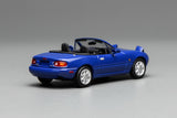 PREORDER Motorhelix 1/64 Mazda MX-5 (NA) Laguna Blue LHD M60202L (Approx. Release Date: Q1 2026 and subject to the manufacturer's final decision)