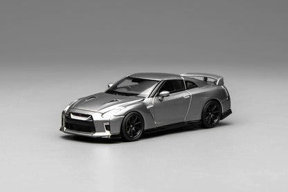Motorhelix 1/64 Nissan GT-R (R35) Track Edition Engineered by NISMO 2020 Dark Metal Gray M63515