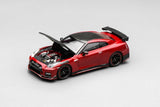 PREORDER Motorhelix 1/64 Nissan GT-R NISMO (R35) Special Edition 2022 NISMO Vibrant Red M63522 (Approx. Release Date: Q1 2026 and subject to the manufacturer's final decision)