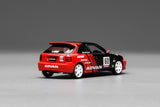 PREORDER Motorhelix 1/64 Honda Civic TYPE R (EK9) Red-Black Livery M65026 (Approx. Release Date: Q1 2026 and subject to the manufacturer's final decision)