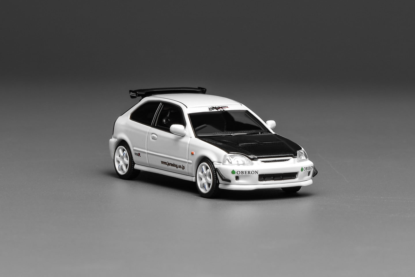 PREORDER Motorhelix 1/64 Honda Civic TYPE R (EK9) J‘s Racing White M65029 (Approx. Release Date: Q1 2026 and subject to the manufacturer's final decision)