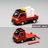 PREORDER Motorhelix 1/64 Honda Acty Truck Customized Edition - Milano Red M65616 (Approx. Release Date: Q2 2026 and subject to the manufacturer's final decision)