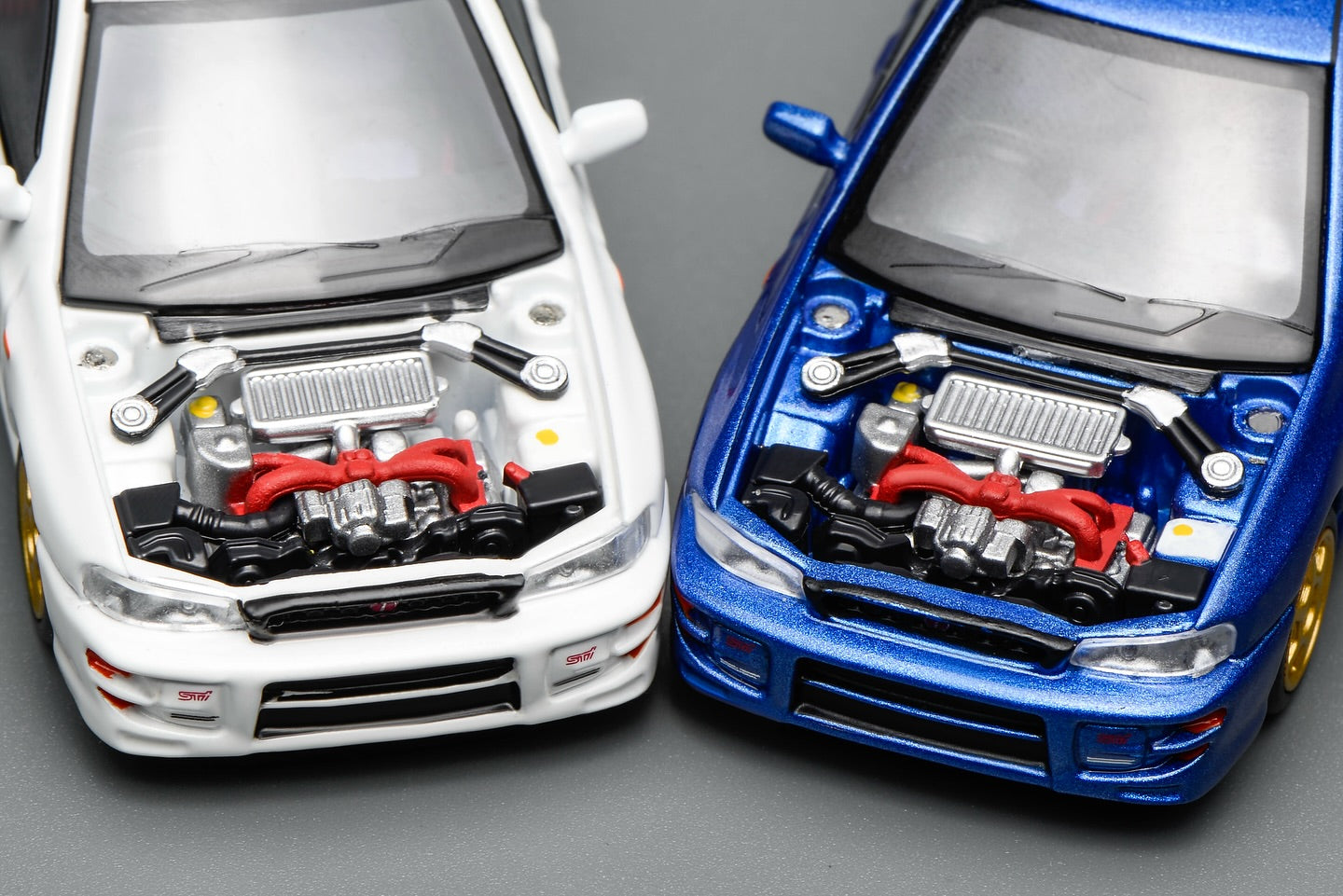 guriii_and_gurra.8さん4-9-4 Motorhelix 1/64 Subaru Impreza Wagon WRX STi Version VI (GC8) Pure