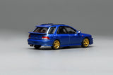 PREORDER Motorhelix 1/64 Subaru Impreza Wagon WRX STi Version VI (GC8) Customized World Rally Blue Mica M67101 (Approx. Release Date: Q1 2026 and subject to the manufacturer's final decision)