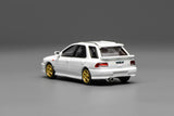 PREORDER Motorhelix 1/64 Subaru Impreza Wagon WRX STi Version VI (GC8) Pure White M67102 (Approx. Release Date: Q1 2026 and subject to the manufacturer's final decision)